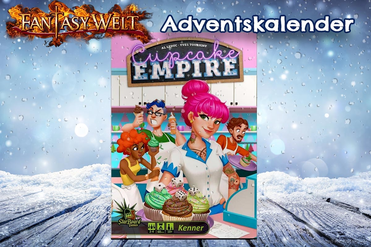 Cupcake Empire bei FantasyWelt.de im Adventskalender