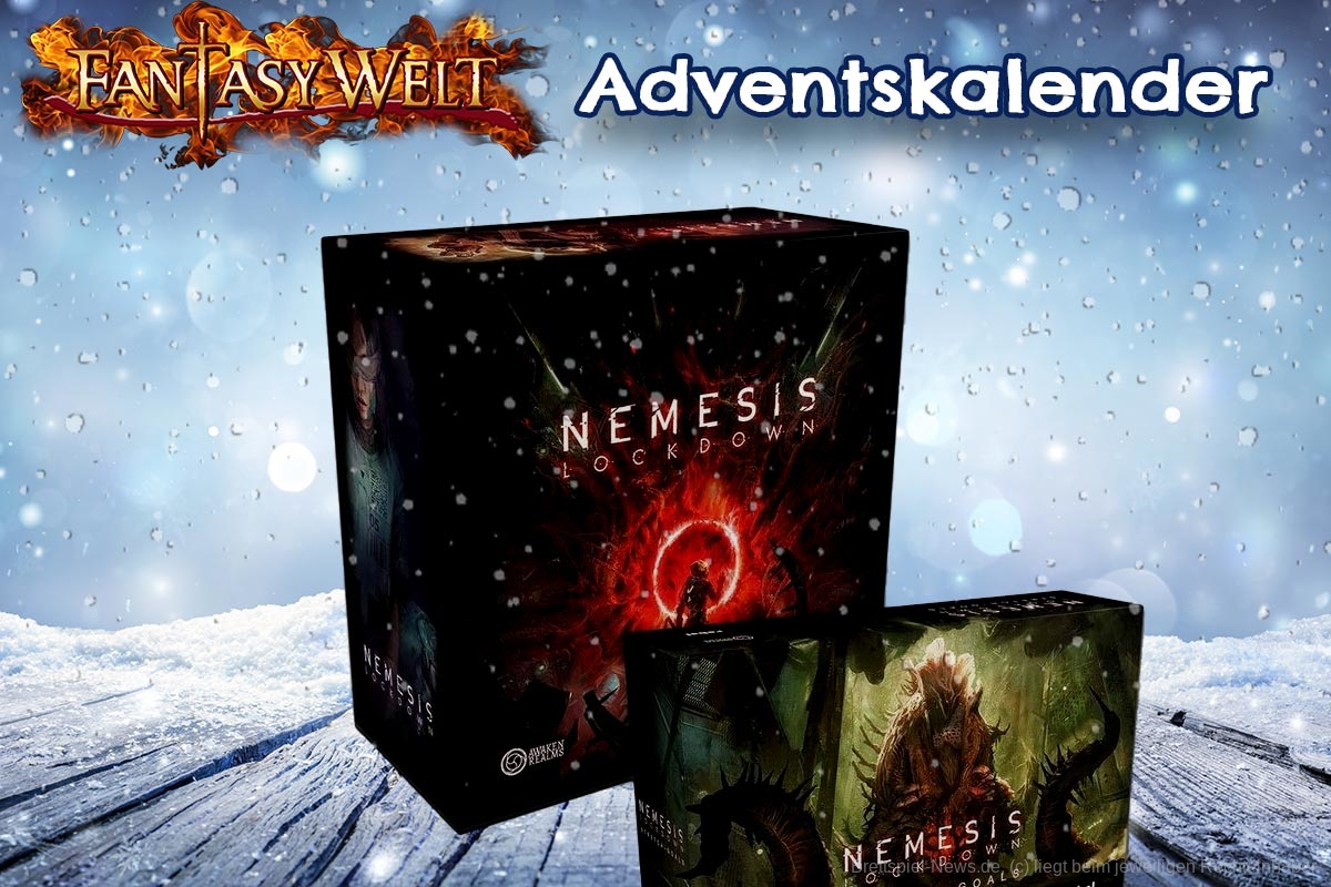 Nemesis Lockdown Core Box + KS Stretchgoals bei FantasyWelt.de im Adventskalender
