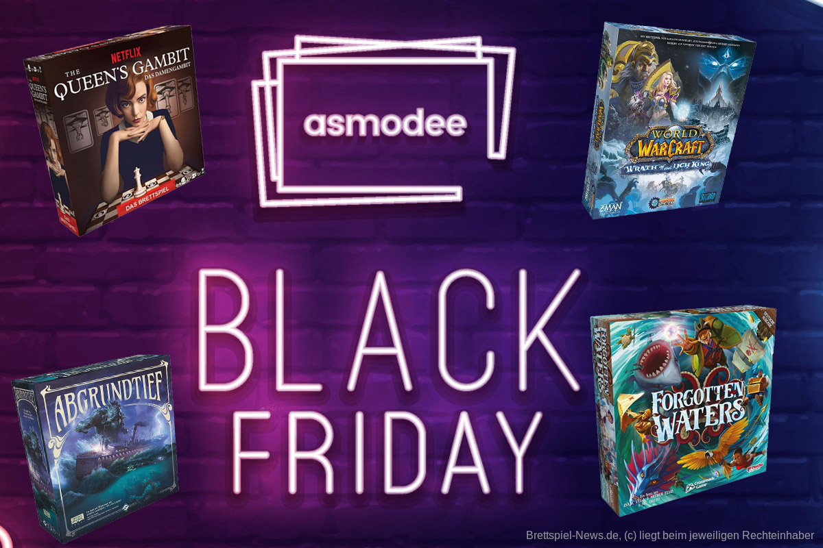 Asmodee Black Friday Deals – heute kräftig sparen!
