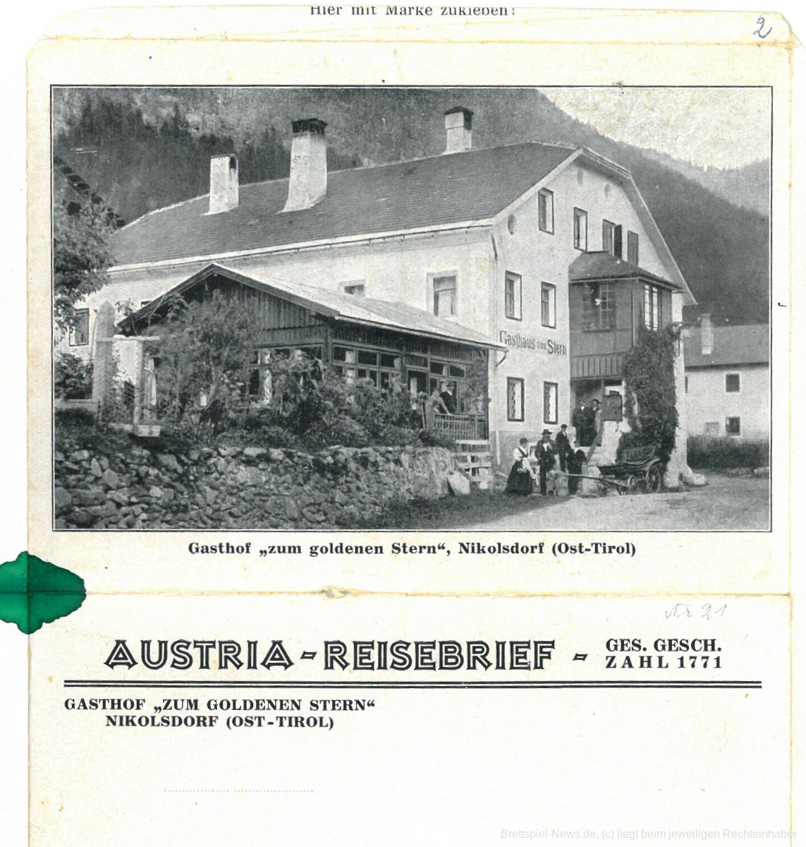 Austria Reisebrief 1