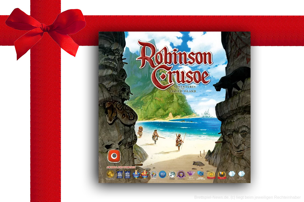 Am 23.12. verschlägt es euch auf die Insel wie Robinson Crusoe