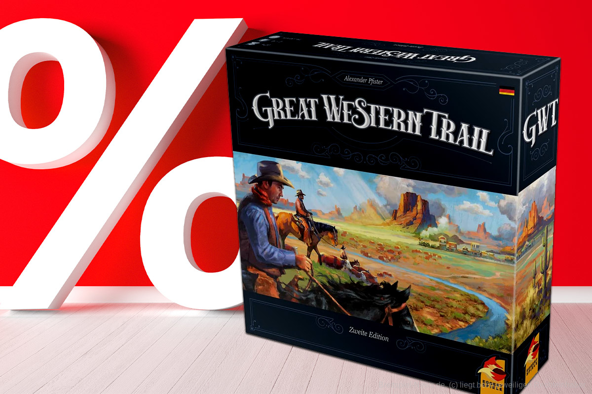 Great Western Trail 2. Edition für 36,99 € im Angebot