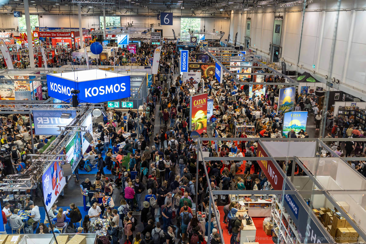 SPIEL Essen 2024 Halle 6 from above