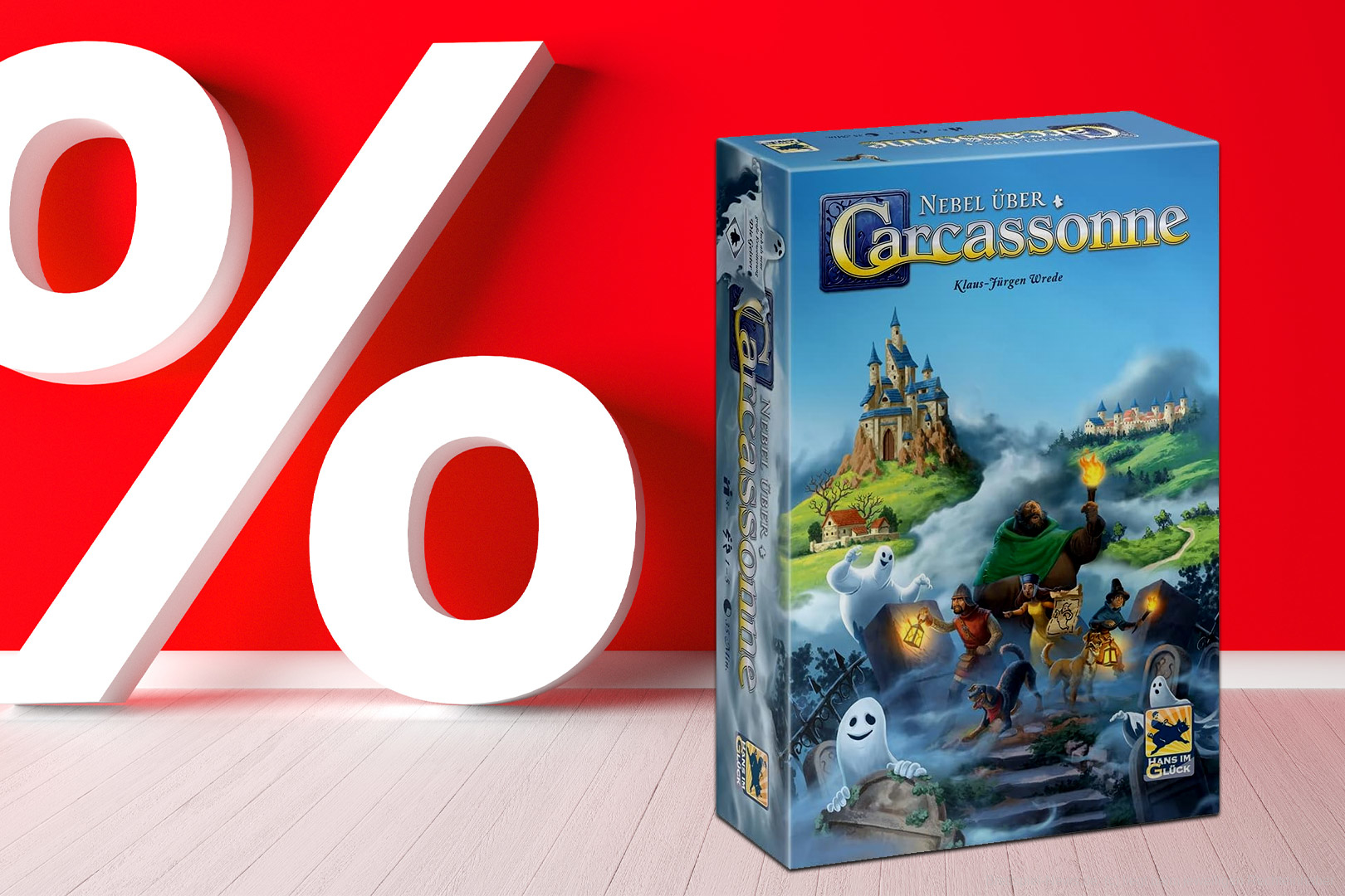 Eigenständige Neuauflage von Carcassonne mit 32% Rabatt kaufen
