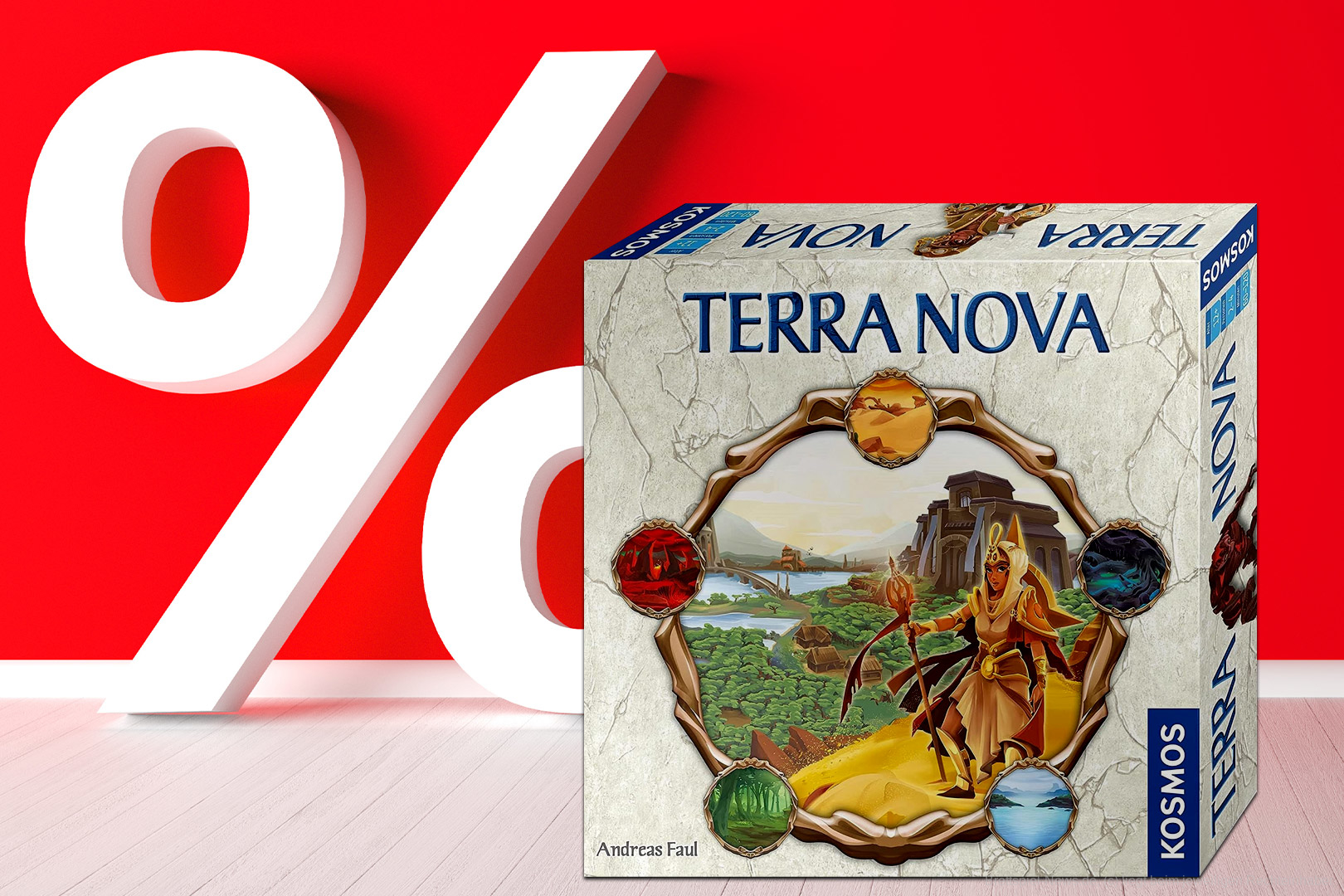 Terra Mystica Spiel von Kosmos mit 46% Rabatt bei Amazon zu haben