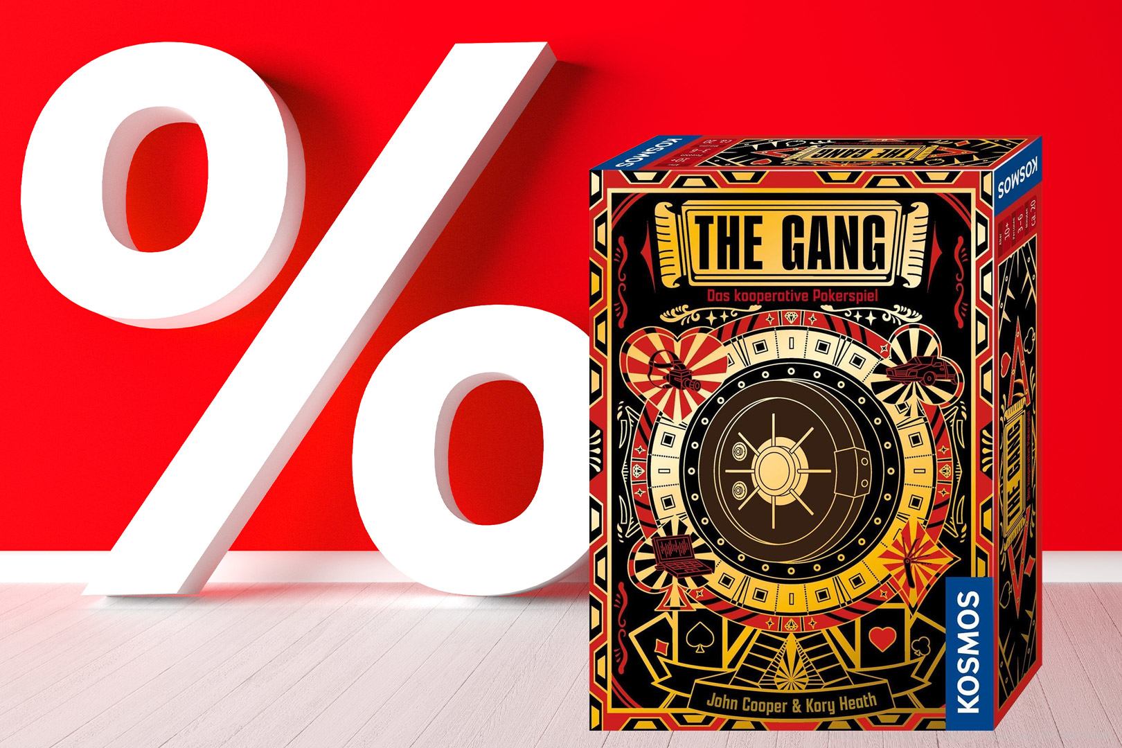 The Gang, kooperatives Pokerspiel für 3-6 Spielerinnen im Angebot