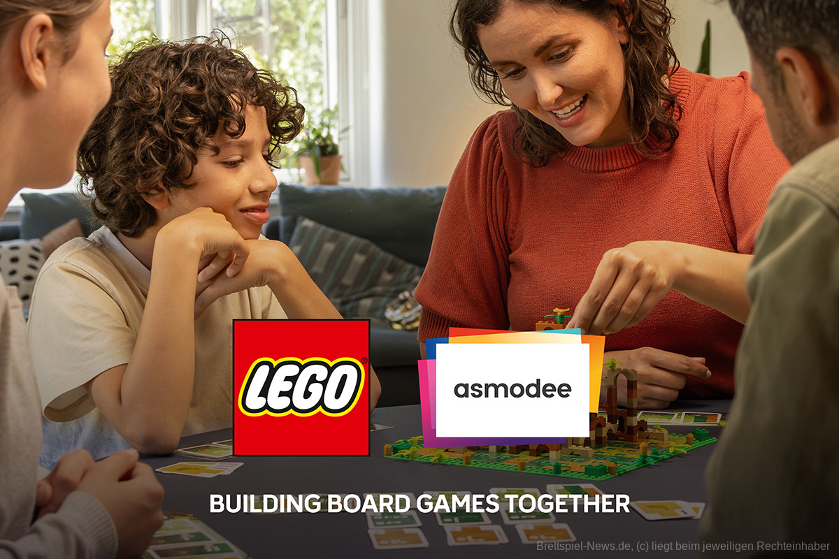 LEGO Gruppe und Asmodee kündigen langjährige Partnerschaft an – viele Lego-Brettspiel sollen erscheinen