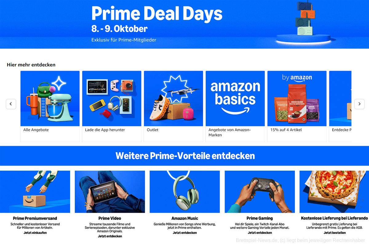 Schnell viele Angebote zum Amazon Prime Day sichern