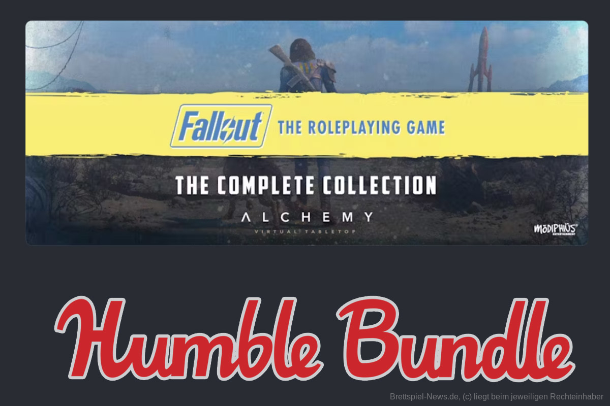 Fallout Spiel für nur 17,32 € statt für 233,85 € kaufen – kurze Zeit im Humble Bundle