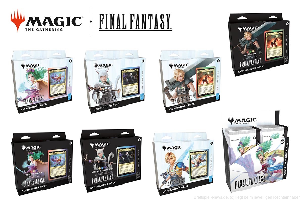 Neues von Final Fantasy – das Spiel trifft nun auf Magic the Gathering