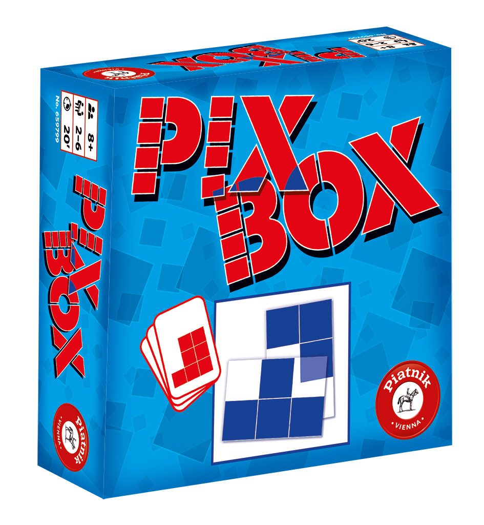 Familienspiel Pixbox von Piatnik angekündigt
