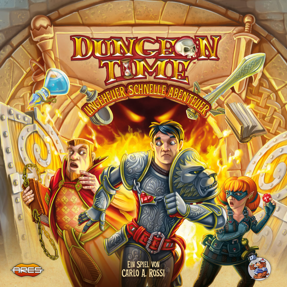 Dungeon Time wird beim Heidelberger Spieleverlag erscheinen