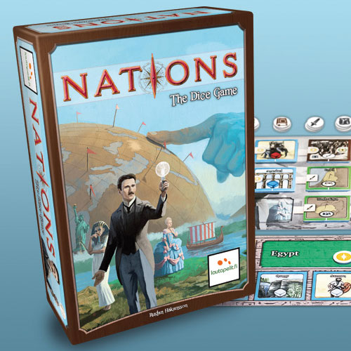 Nations: Das Würfelspiel erscheint bei Pegasus