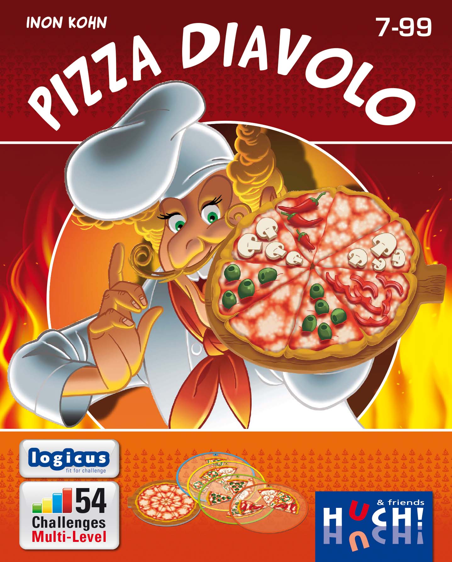 Das Familienspiel Pizza Diavolo erscheint am 25.2.2017