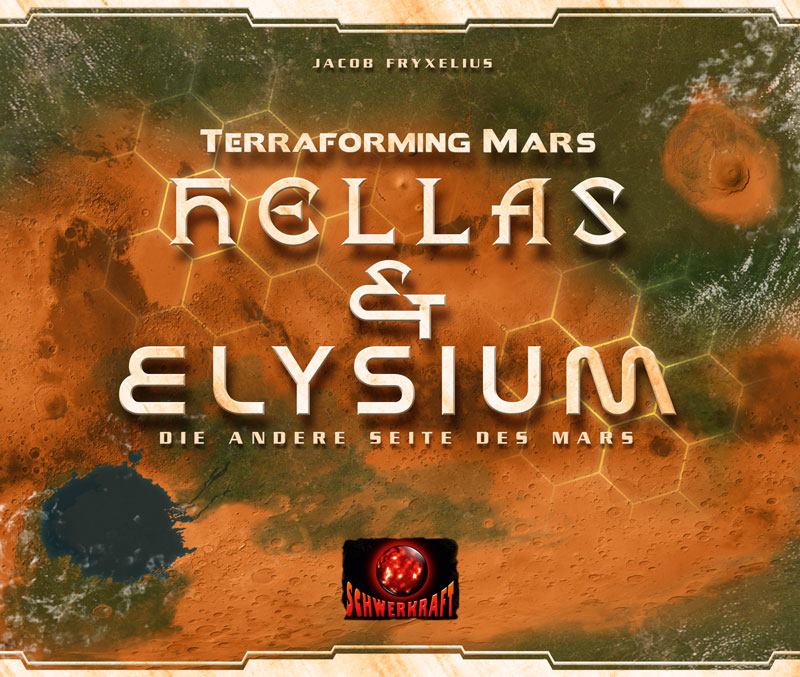1. Erweiterung für Terraforming Mars: Hellas & Elysium