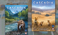 „Cascadia: Rolling Rivers“ und „Cascadia: Rolling Hills“