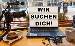 Werde Teil unseres neuen Teams für Video-Produktion