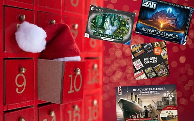 Brettspiel Adventskalender im Angebot - jetzt schnell zugreifen