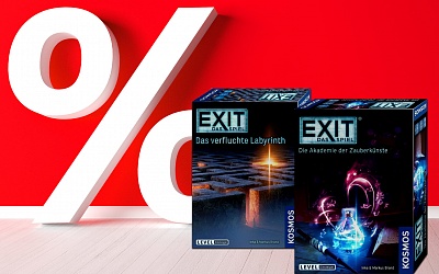 Viele EXIT-Spiele bei Amazon.de im Angebot