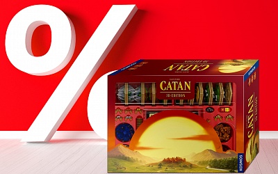 Catan 3D Version mit 82 € Rabatt auf Amazon.de im Angebot