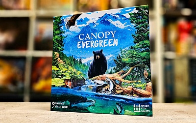 Neues Brettspiel „Canopy: Evergreen“ entführt Spieler in den pazifischen Nordwesten