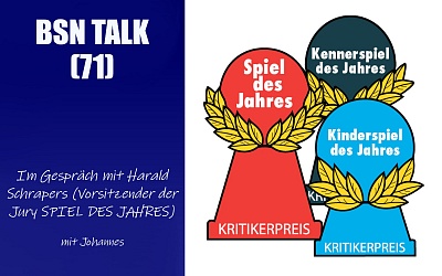 #242 BSN TALK (71) | im Gespräch mit Harald Schrapers (Vorsitzender Spiel des Jahres)