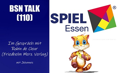 #364 BSN TALK (110) | im Gespräch mit Robin de Cleur (Friedhelm Merz Verlag)