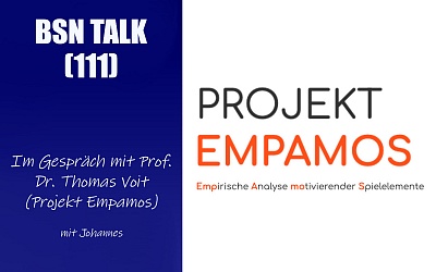 #367 BSN TALK (111) | im Gespräch mit Prof. Dr. Thomas Voit (Projekt EMPAMOS)