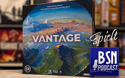 #521 BSN SPIELT (63) | Vantage - das erste Open World Brettspiel ist so gut!