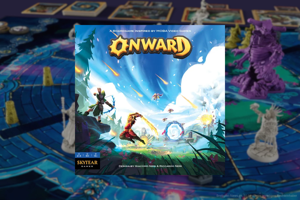 Onward - klassisches Videospielsystem als Brettspiel auf Gamefound