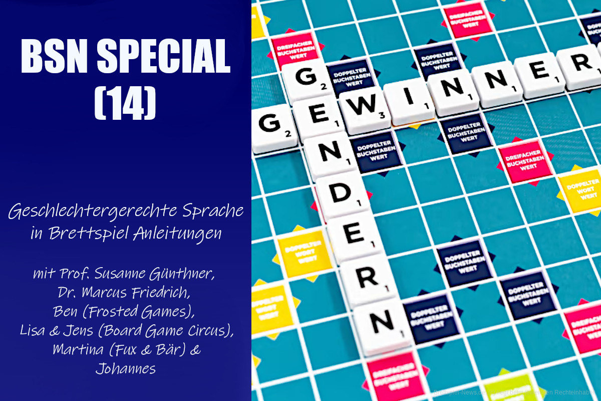 #207 BSN SPECIAL (14) | Geschlechtergerechte Sprache in Brettspiel Anleitungen