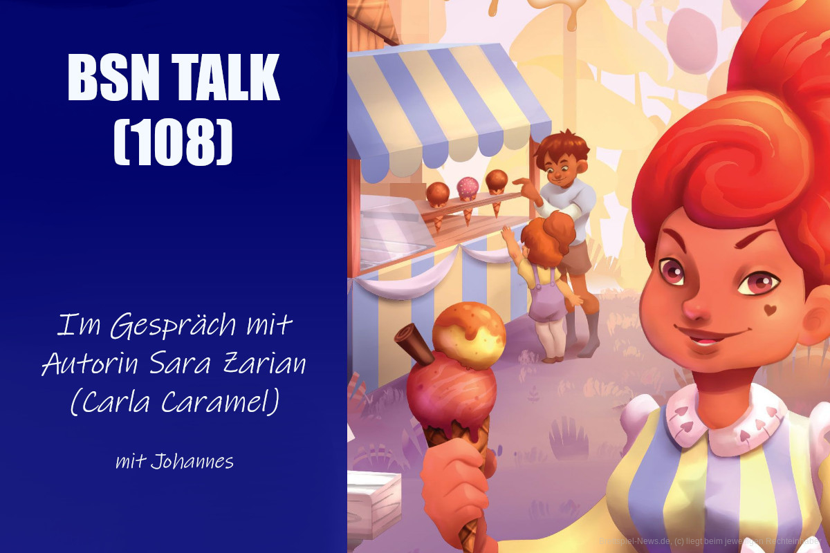 #358 BSN TALK (108) | im Gespräch mit Autorin Sara Zarian (Carla Caramel)