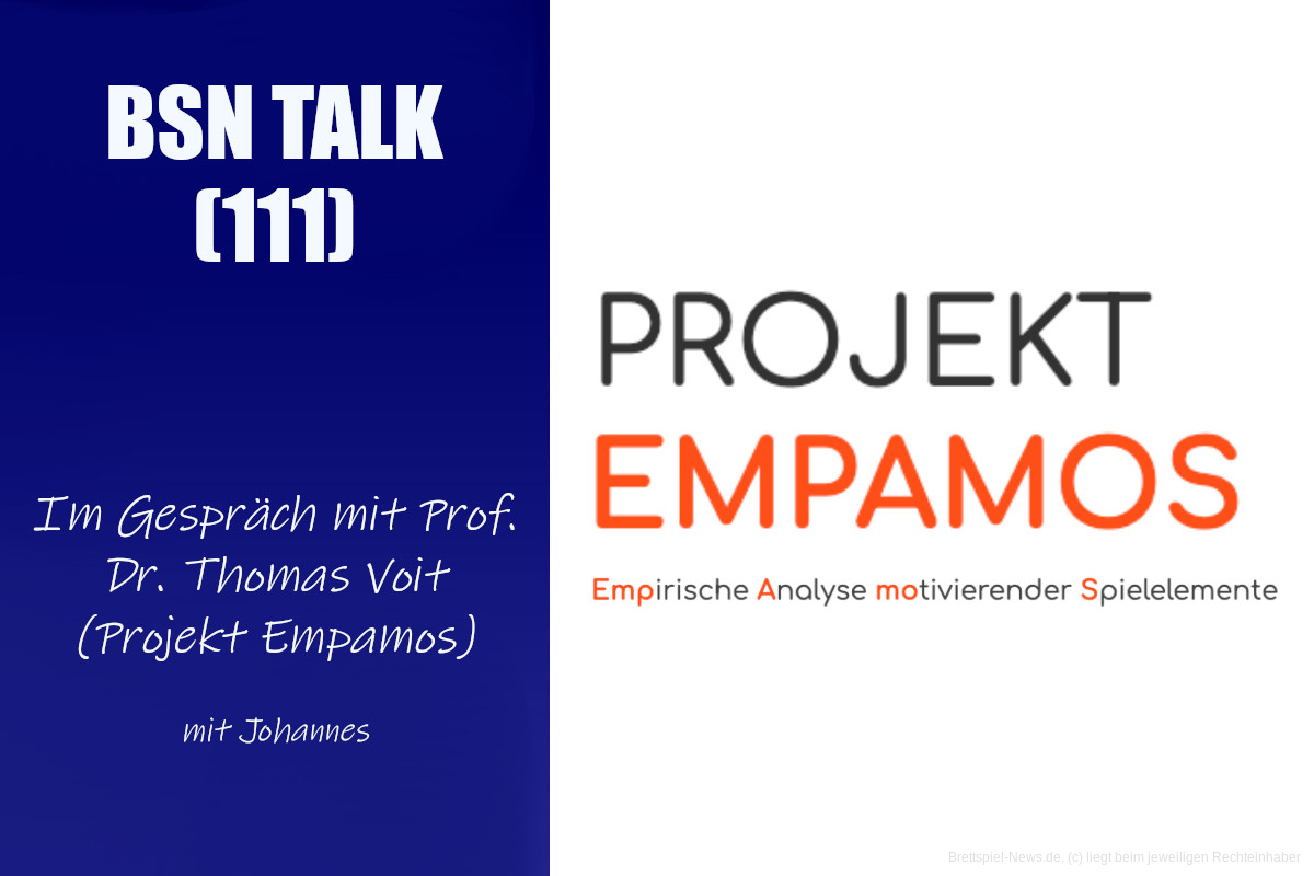 #367 BSN TALK (111) | im Gespräch mit Prof. Dr. Thomas Voit (Projekt EMPAMOS)