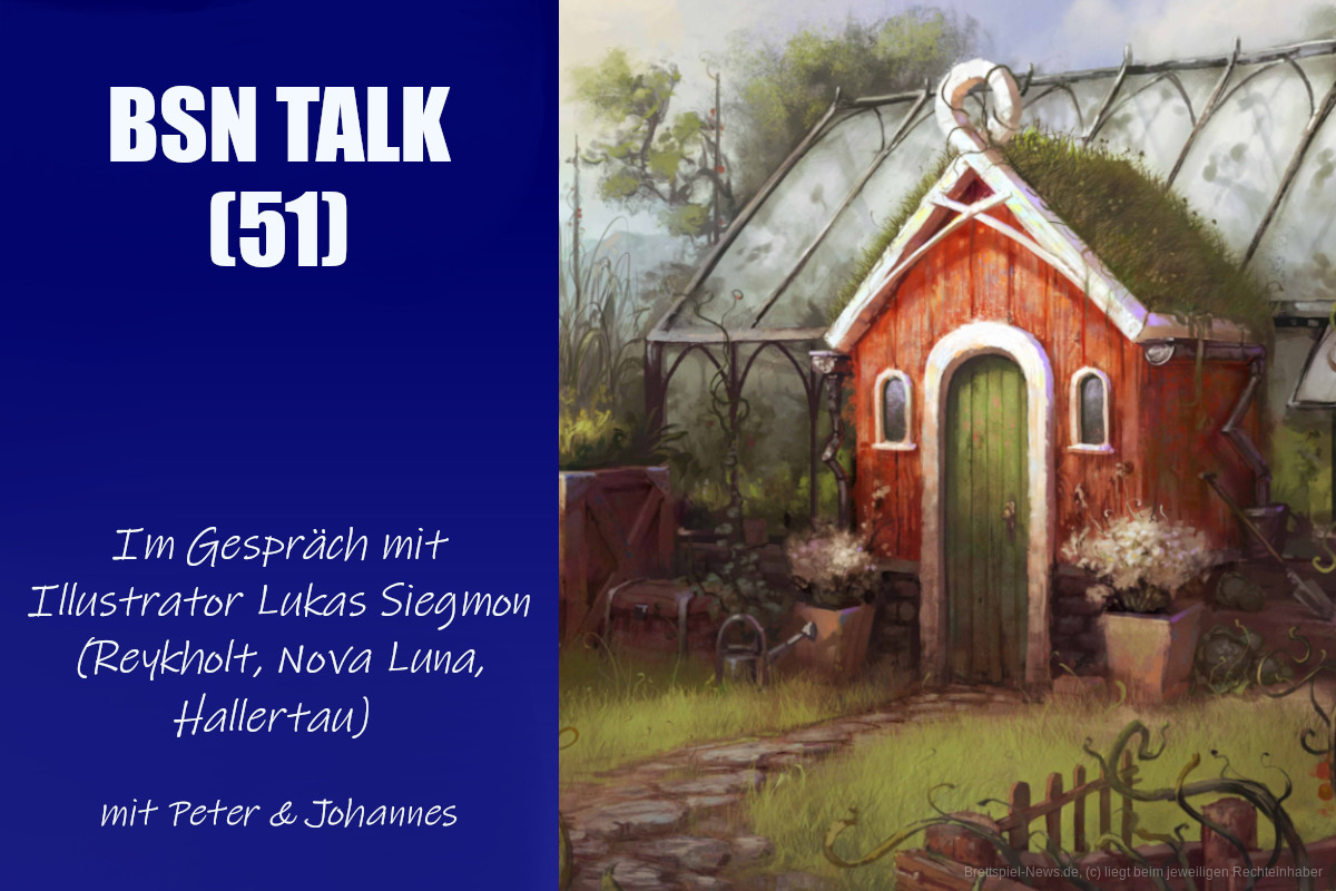#174 BSN TALK (51) | im Gespräch mit Illustrator Lukas Siegmon (Hallertau, Nova Luna)