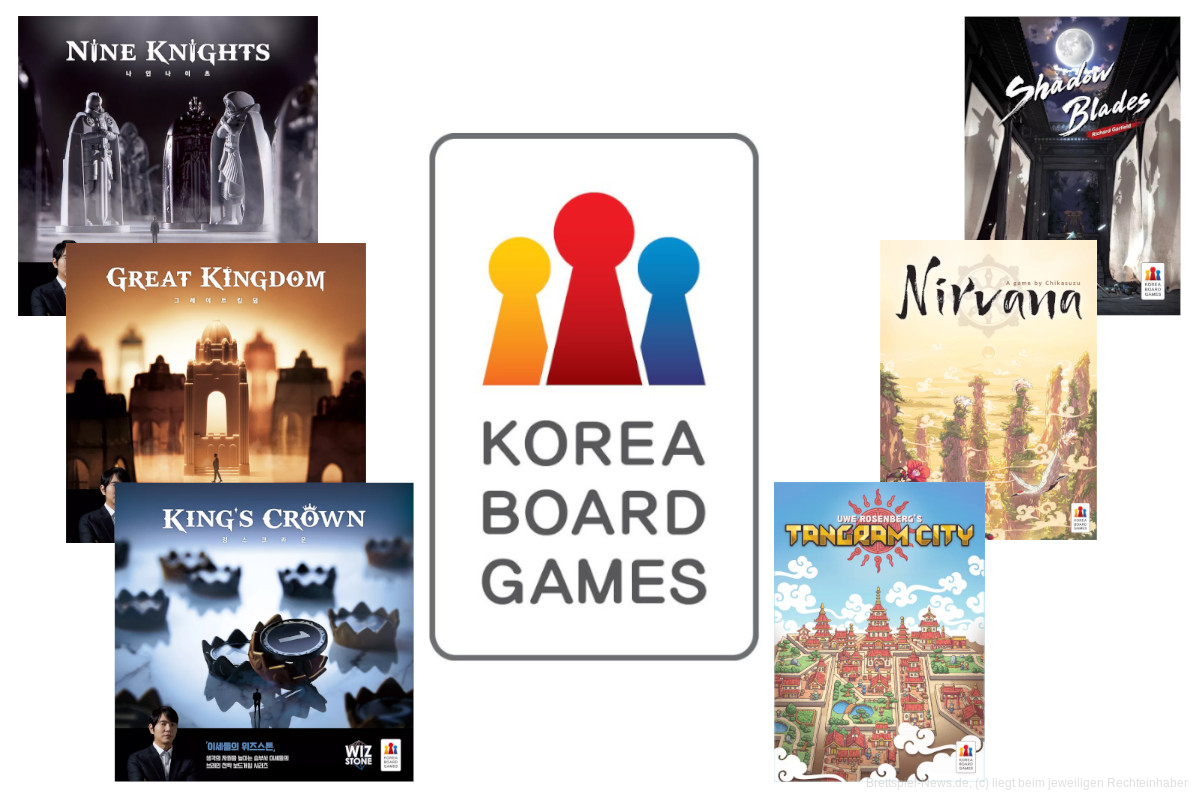 Korea Boardgames Presse Event  - Eindrücke zu sechs Spielen