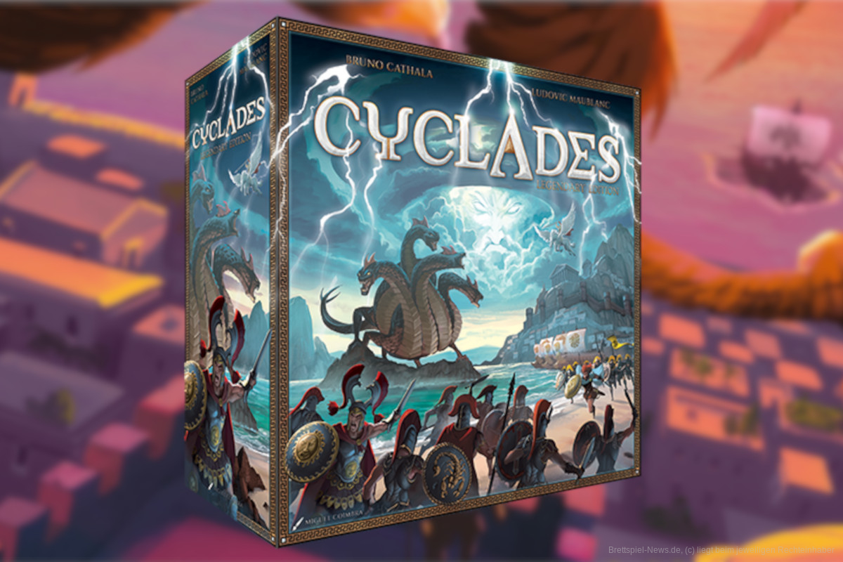 „Cyclades Legendary Edition“ hat bereits über 500.000€ auf Kickstarter eingesammelt