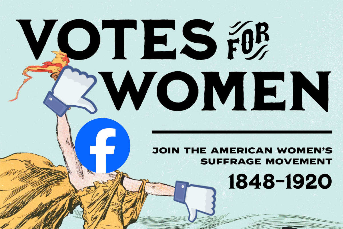 Votes For Women, Facebook