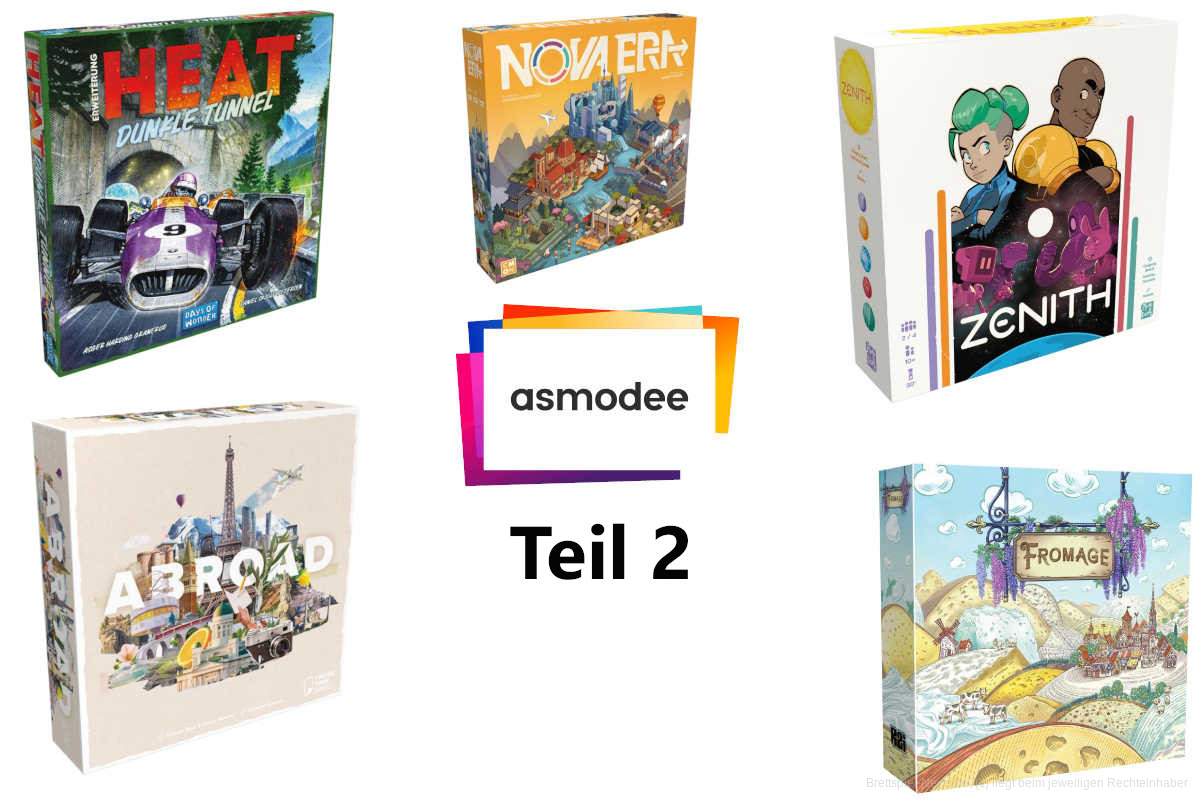 Asmodee Kennerspielneuheiten Teil 2