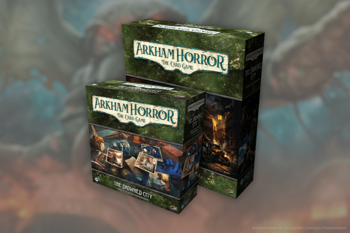 „Arkham Horror: Das Kartenspiel“ „Die versunkene Stadt“