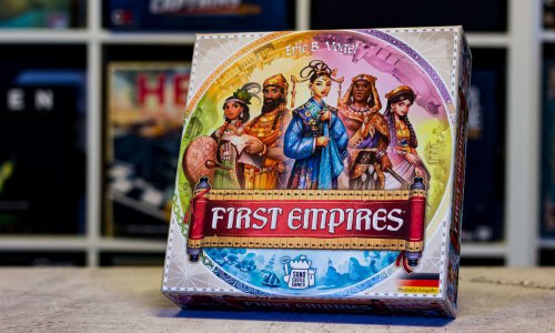 First Empires ist Ende 2022 im Vertrieb von Asmodee erschienen