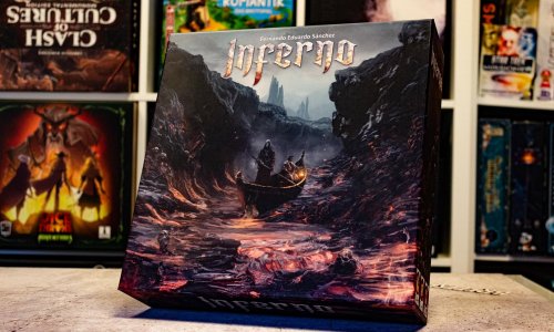 Dantes Inferno als Brettspielumsetzung derzeit zu fördern