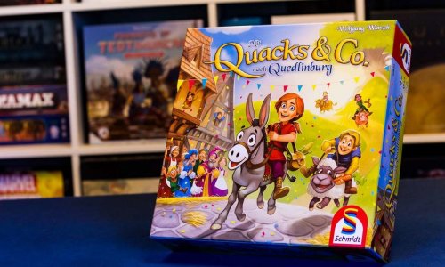Kinderspiel Test | Mit Quacks & Co. nach Quedlinburg
