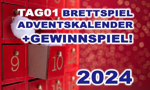 TAG1 - Brettspiel-Adventskalender 2024 + Gewinnspiel