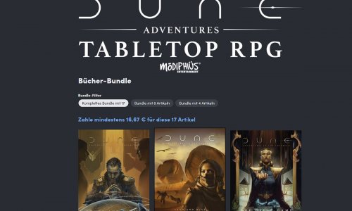 Dune Adventures Rollenspiel im Wert von 182,95 für 16,67 € auf humblebundle.com kaufen