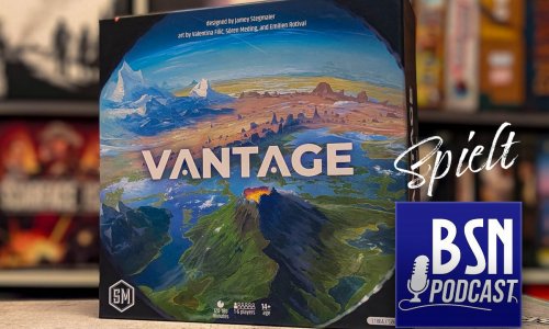 #521 BSN SPIELT (63) | Vantage - das erste Open World Brettspiel ist so gut!