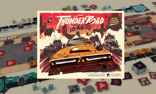 Kickstarter zu Erweiterung zum erfolgreichen Kickstarter-Projekt einer Neuauflage eines Klassikers von 1986 gestartet: Thunder Road: Vendetta