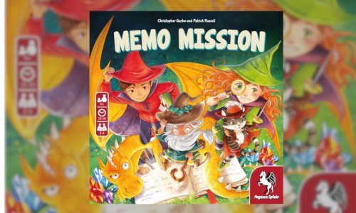 Neues Kinderspiel Memo Mission erscheint im März bei Pegasus Spiele