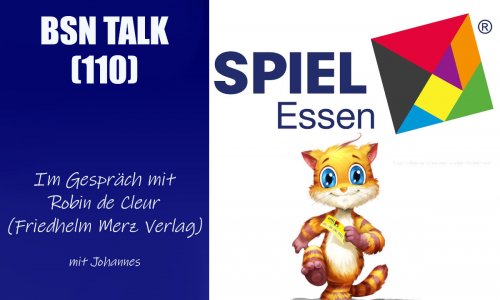 #364 BSN TALK (110) | im Gespräch mit Robin de Cleur (Friedhelm Merz Verlag)