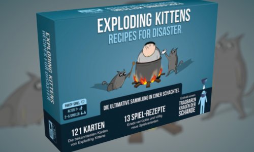 Exploding Kittens: Recipes for Disaster | Best of „Exploding Kittens“ in einer Box