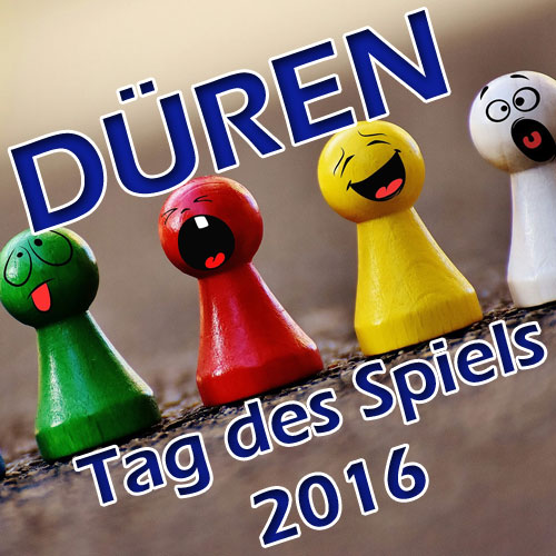 Tag des Spiels in Düren findet am 12.11.2016 statt